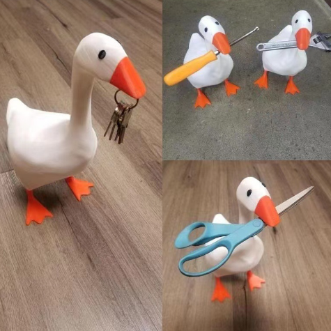 Duck Magnet Key Holder Home Decor