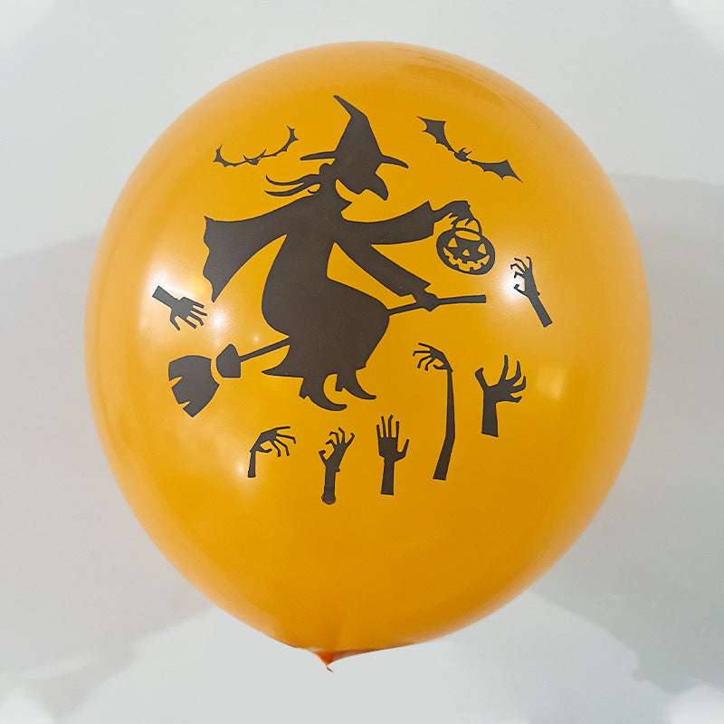 Halloween Skull Balloons (Set of Halloween Balloons)