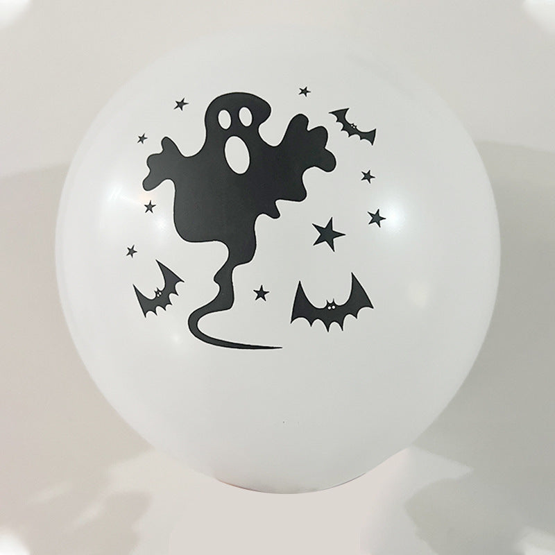 Halloween Skull Balloons (Set of Halloween Balloons)