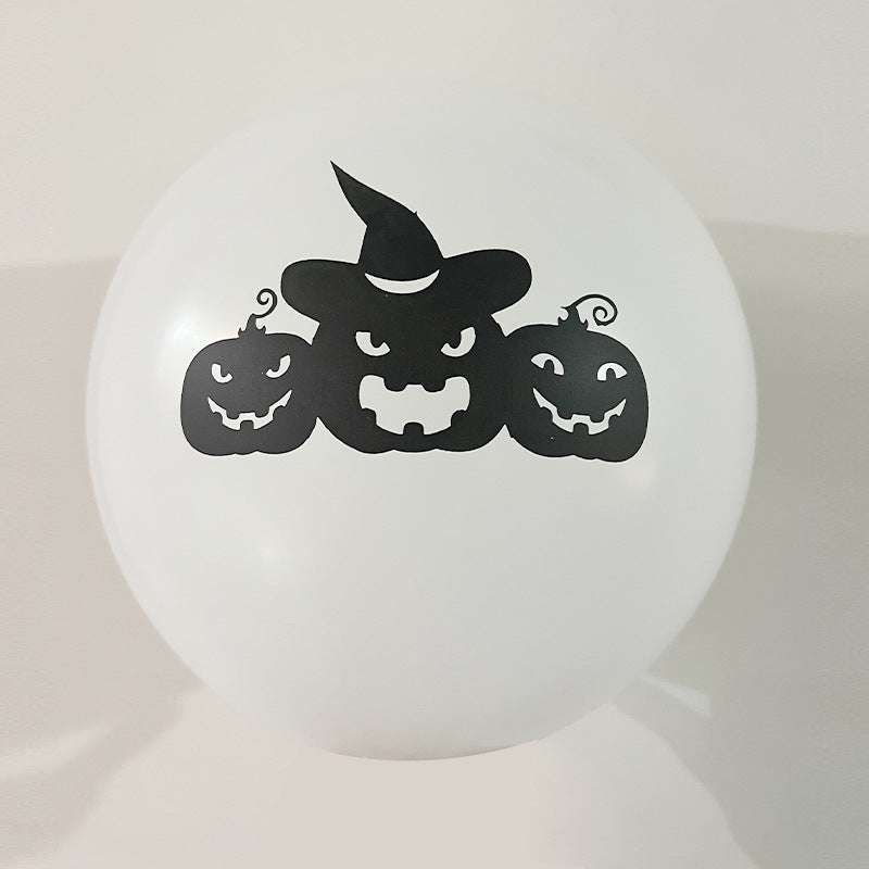 Halloween Skull Balloons (Set of Halloween Balloons)