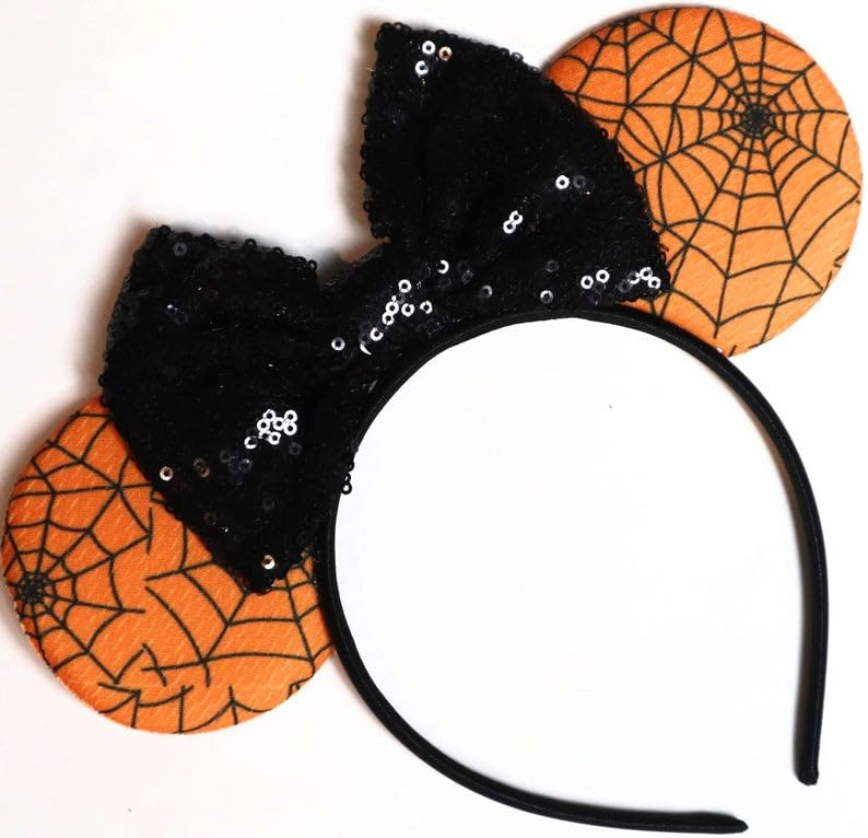 Mickey and Minnie Ears Halloween Costume Mouse Headband (Halloween Web)