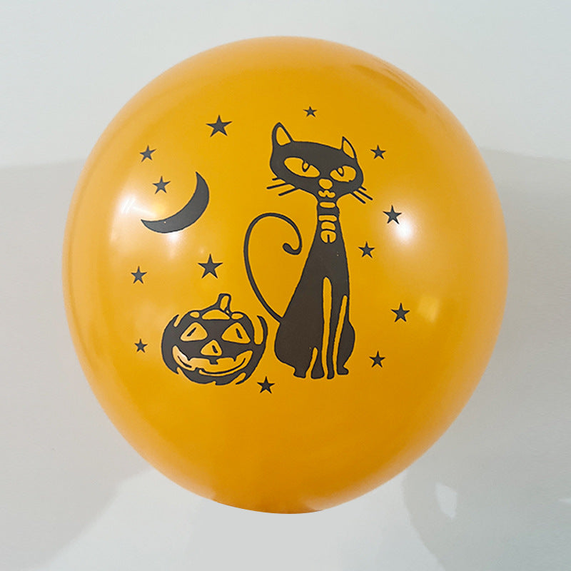 Halloween Skull Balloons (Set of Halloween Balloons)